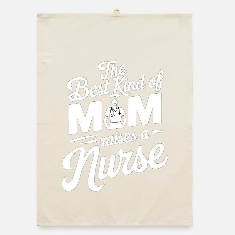 Die beste Mutter zieht eine Krankenschwester groß Organic Geschirrtuch
