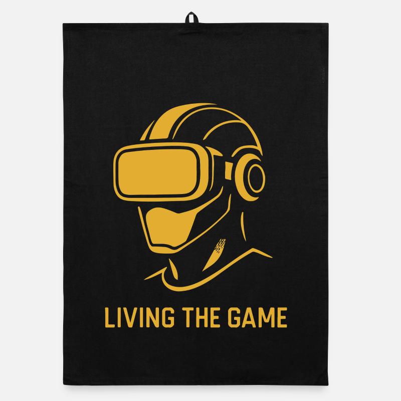 VR Doré: Living the Game - Torchon bio - noir