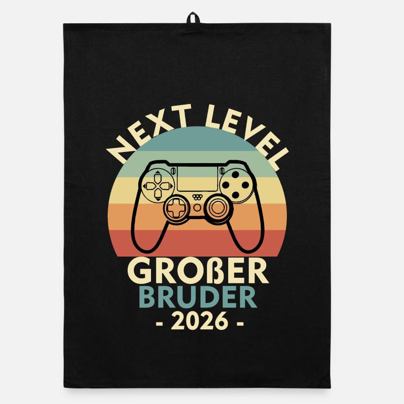 Next Level Big Brother Loading 2026 Siblings Organic dish towel