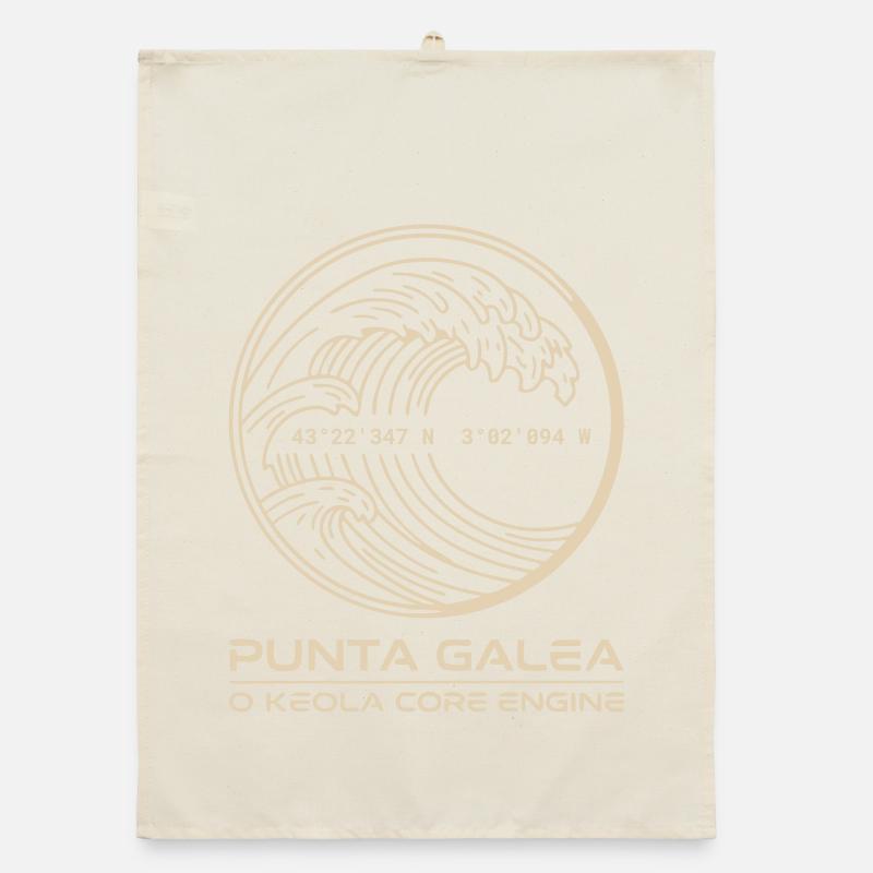 Vague dorée Punta Galea Torchon bio