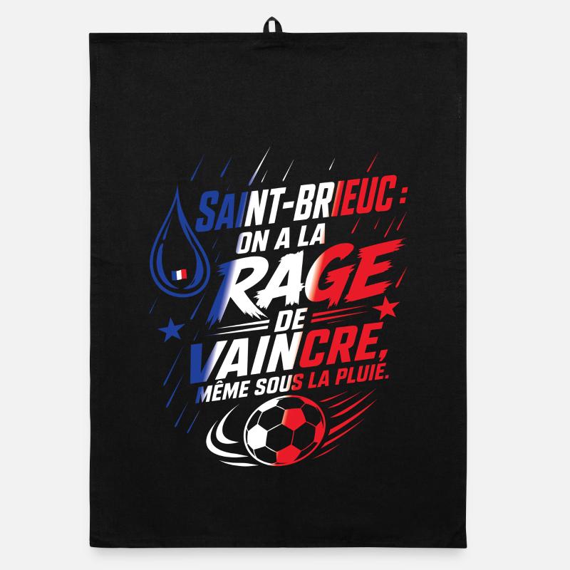Saint-Brieuc Rage Pluie Organic Geschirrtuch