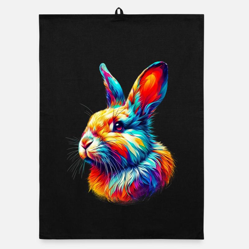 Kaninchen Organic Geschirrtuch