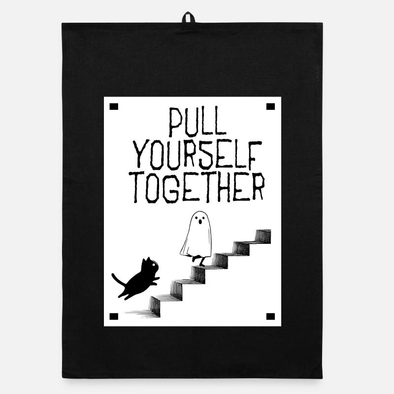 Pull yourself together Organic dish towel