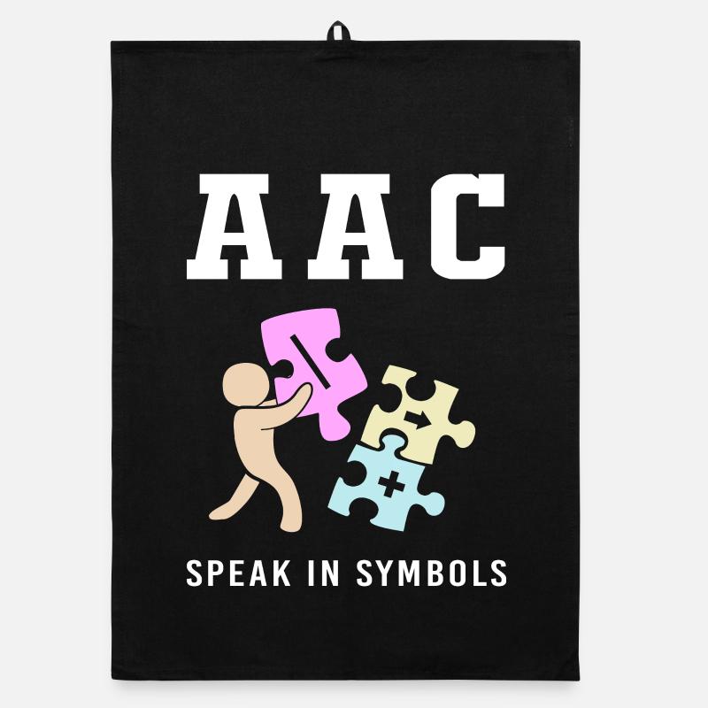Communication AAC Langue des signes SLP Torchon bio