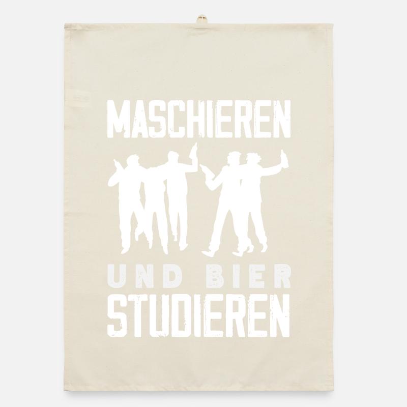 Funny Father's Day Gift Dad Beer Organic dish towel