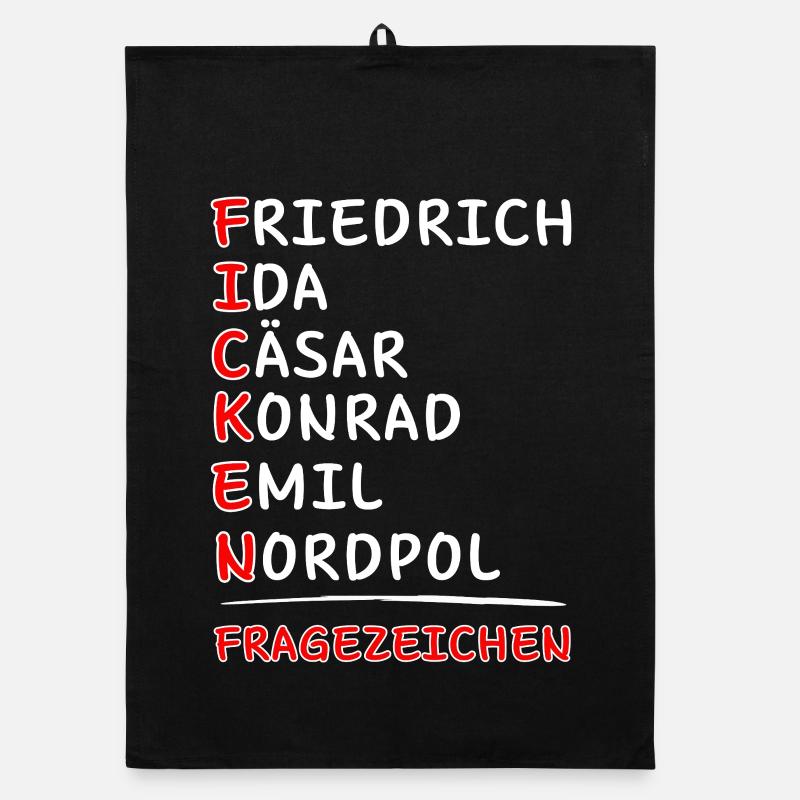 Funkalphabet-Friedrich Ida, Caesar Kaufmann, Emil... Torchon bio