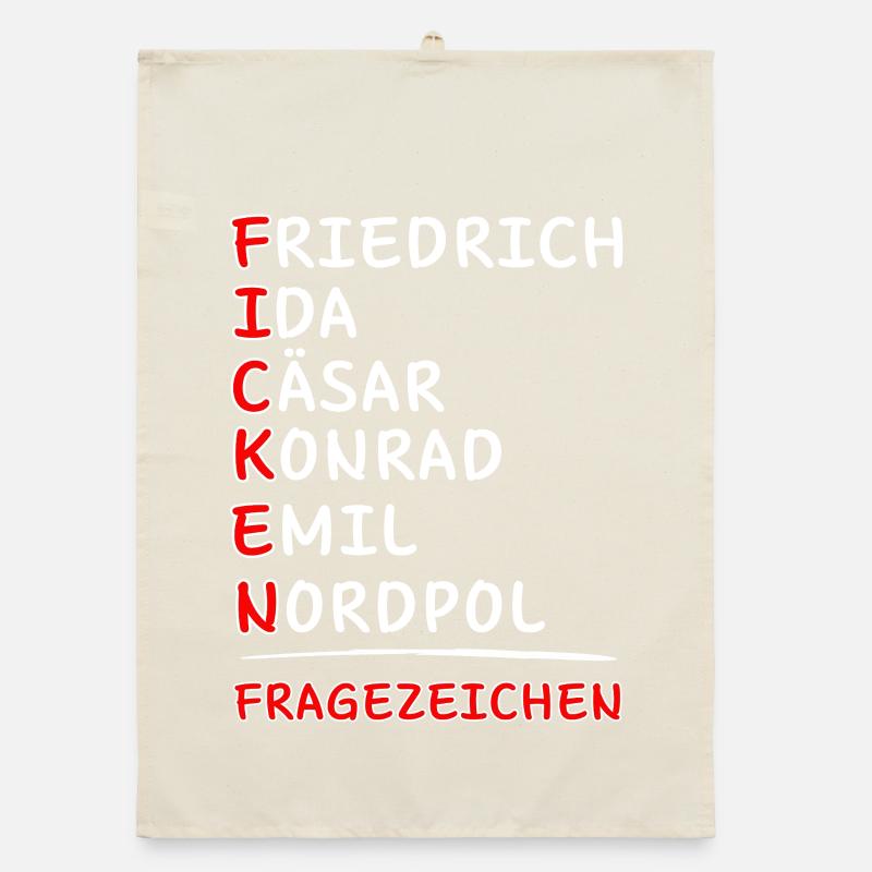 Funkalphabet-Friedrich Ida, Caesar Kaufmann, Emil... Torchon bio