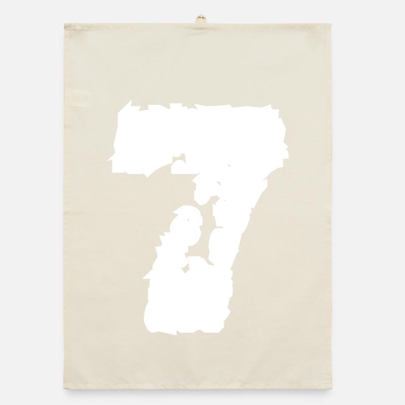 7 Number Seven Organic dish towel
