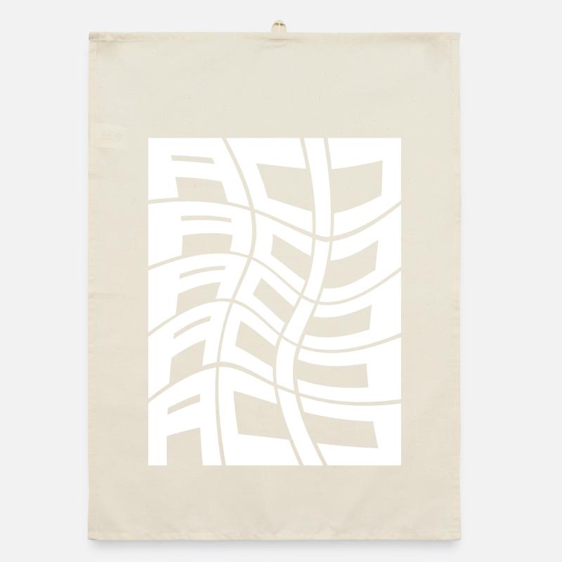 Acid Techno music Organic dish towel