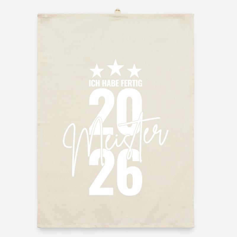Master 2026 I'm done Organic dish towel