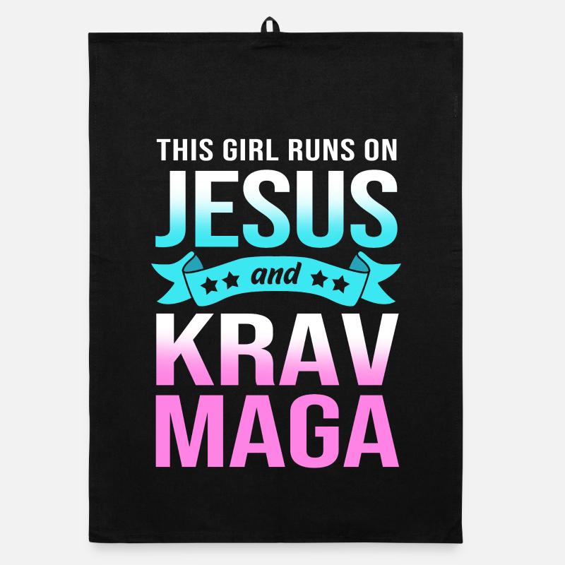Krav Maga Organic Geschirrtuch