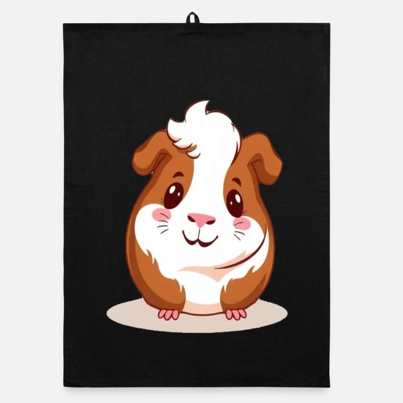guinea pig Organic dish towel