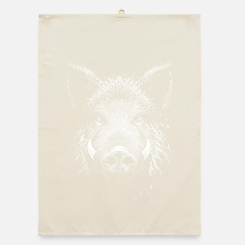 Wild boar Organic dish towel