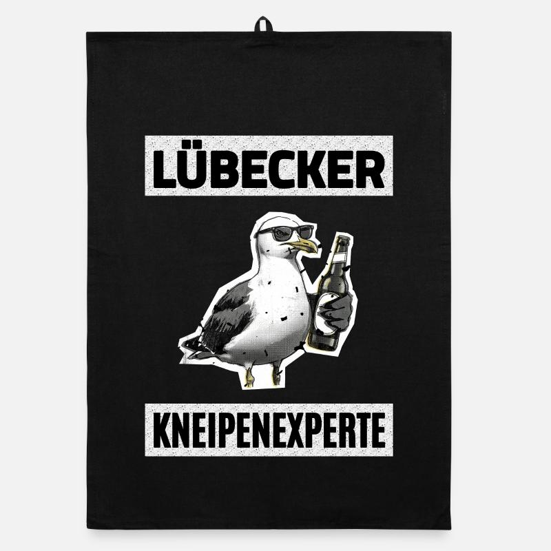 Lübecker Kneipen Experte Organic Geschirrtuch