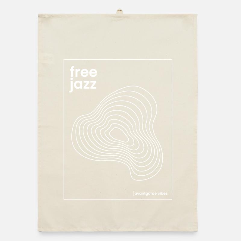 Design de l’affiche Free Jazz Echoes Torchon bio
