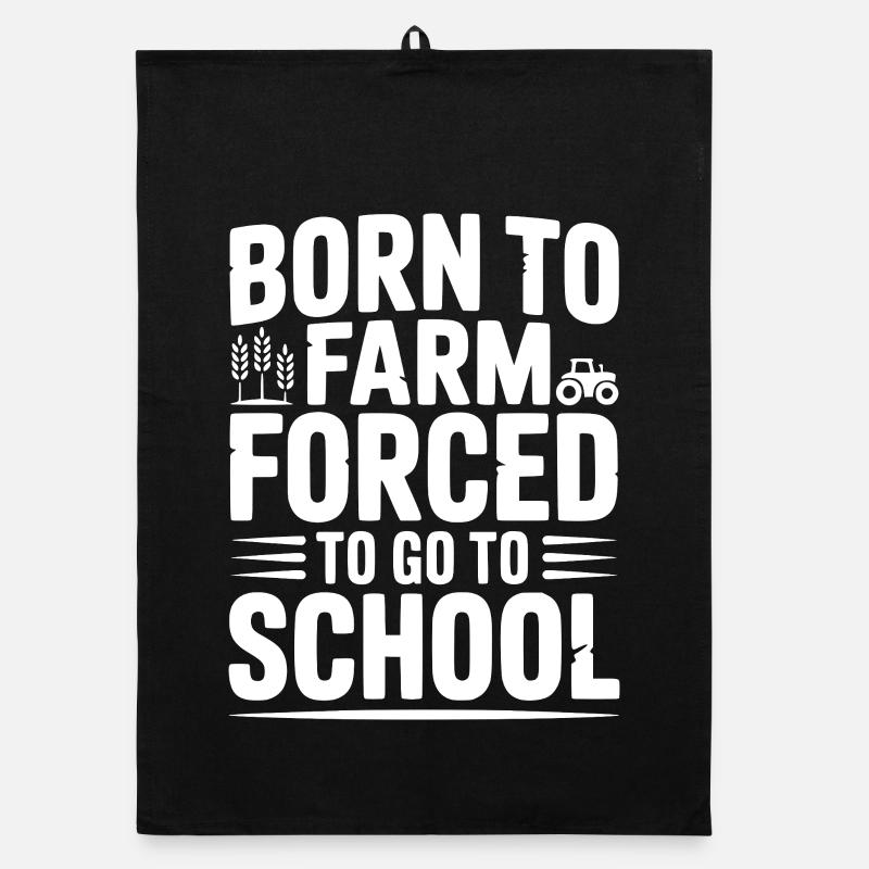 Né à la ferme forcé d’aller à l’école Torchon bio