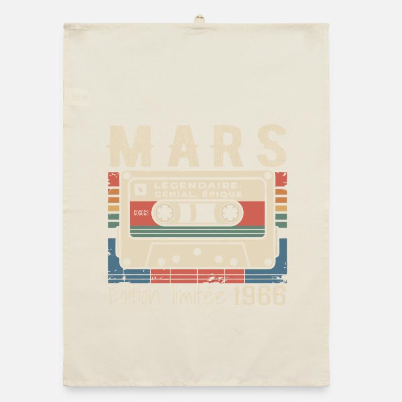 Anniversaire 1966 Mars 1966 né en Mars 1966 Torchon bio