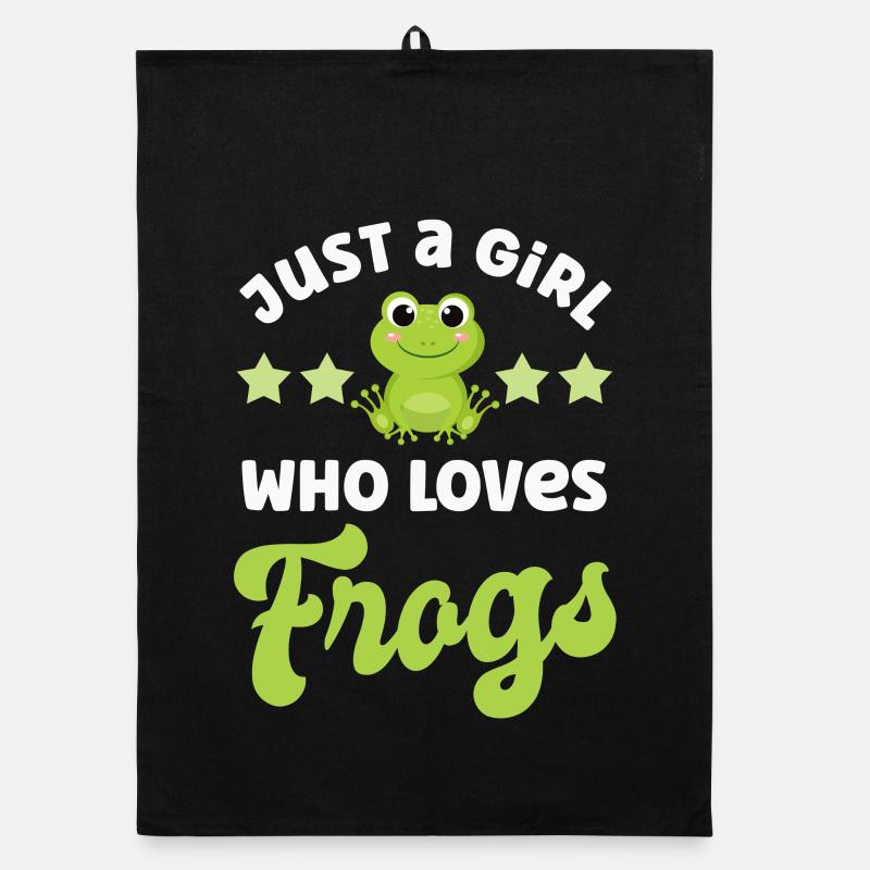 Frosch Frösche Organic Geschirrtuch