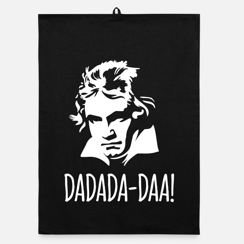 Drôle Beethoven 5ème Symphonie numéro 5 Dadada-Daa! Torchon bio