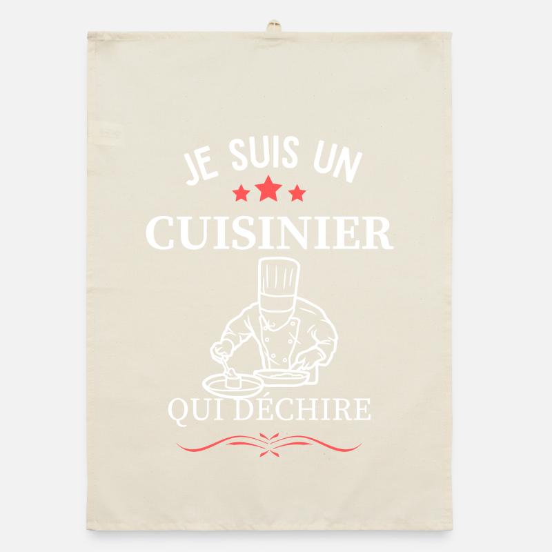 Cuisinier Qui Déchire Torchon bio