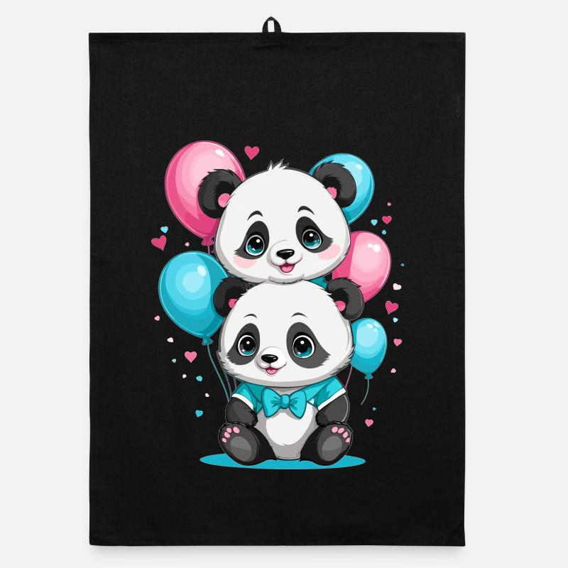Panda mignon Torchon bio