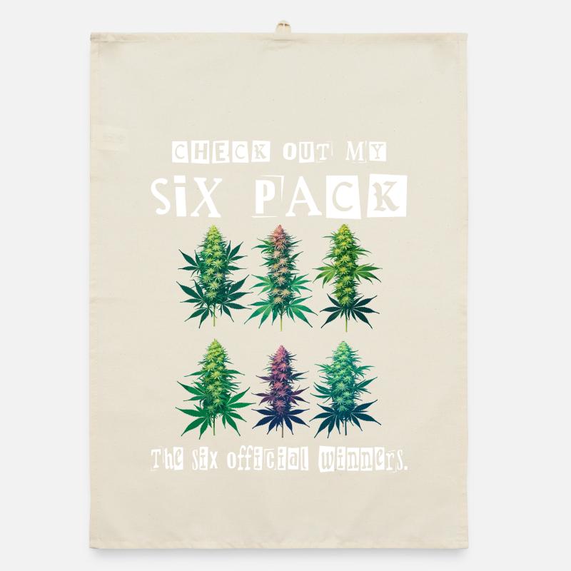 Cannabis Six Pack Torchon bio