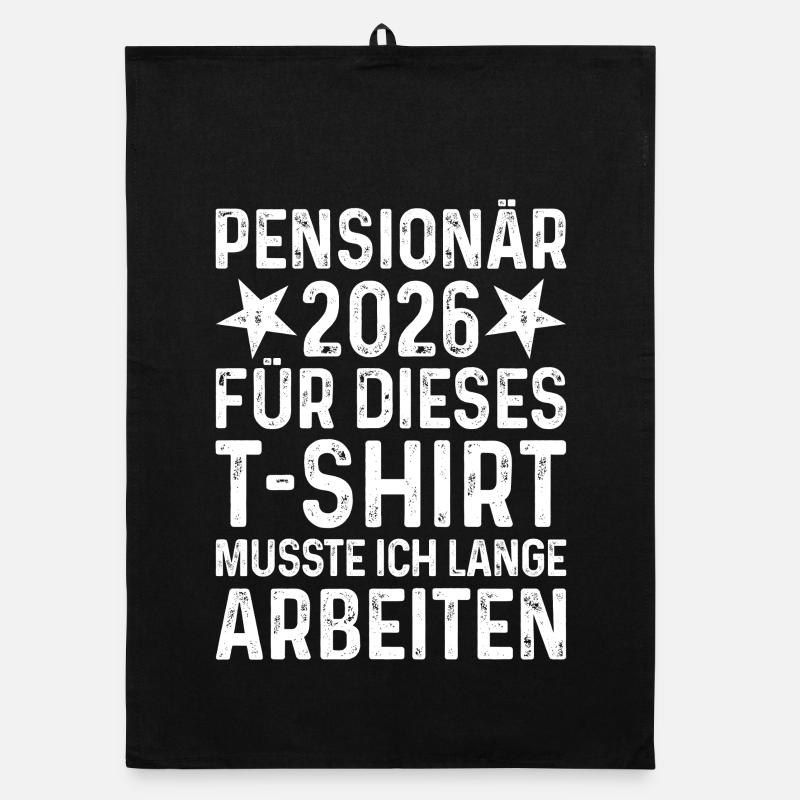 Retraité 2026 - Rente Retraite Retraite Torchon bio