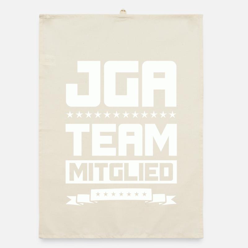 JGA TEAM MITGLIED Organic Geschirrtuch