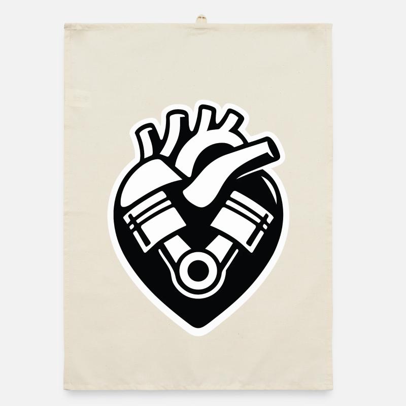 Benzin im Blut Organic Geschirrtuch