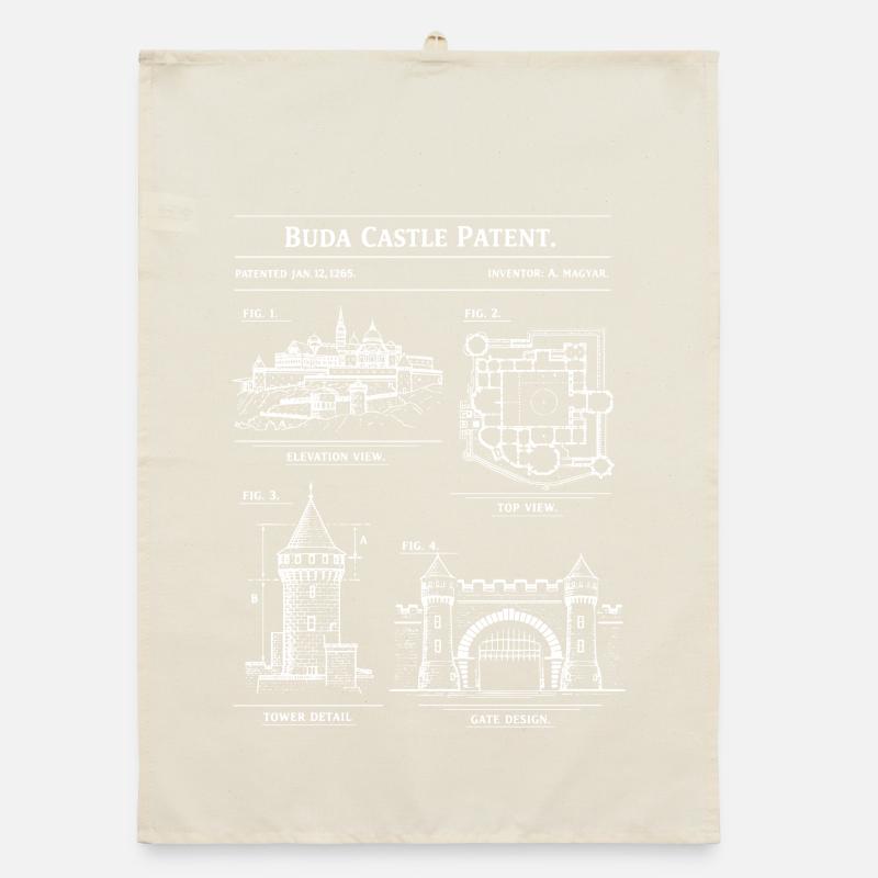 Brevet du plan du château de Buda Torchon bio