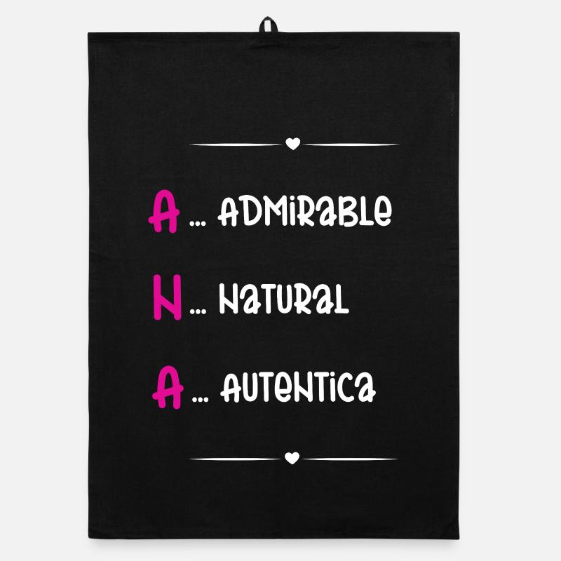 Personalisiertes Geschenk Ana Organic Geschirrtuch