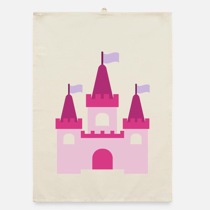 Princess Castle Organic dish towel