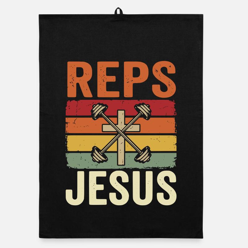 Représentants pour Jesus Men Religious Torchon bio