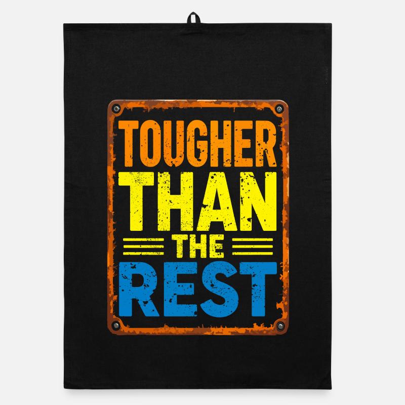 Tougher Than the Rest Typography Torchon bio