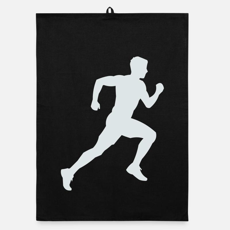 Lauf Silhouette Sprint Organic Geschirrtuch