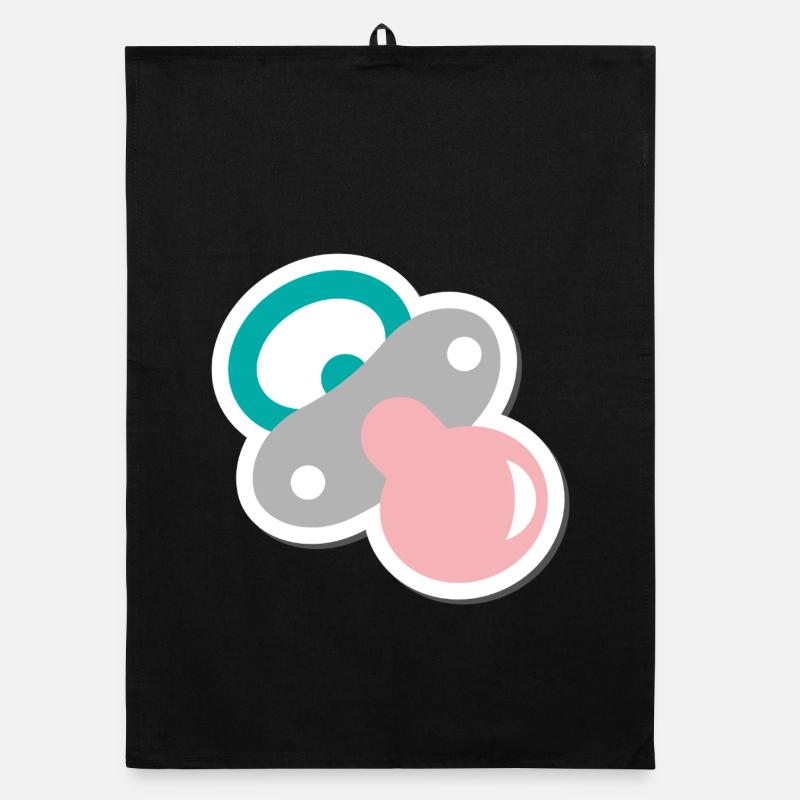 Pacifier Organic dish towel
