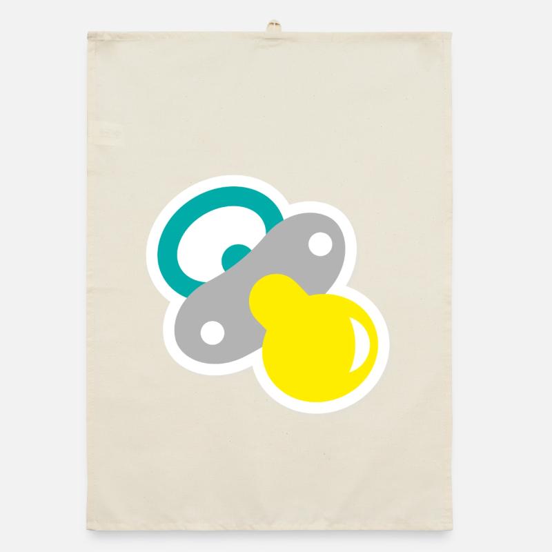 Pacifier Organic dish towel