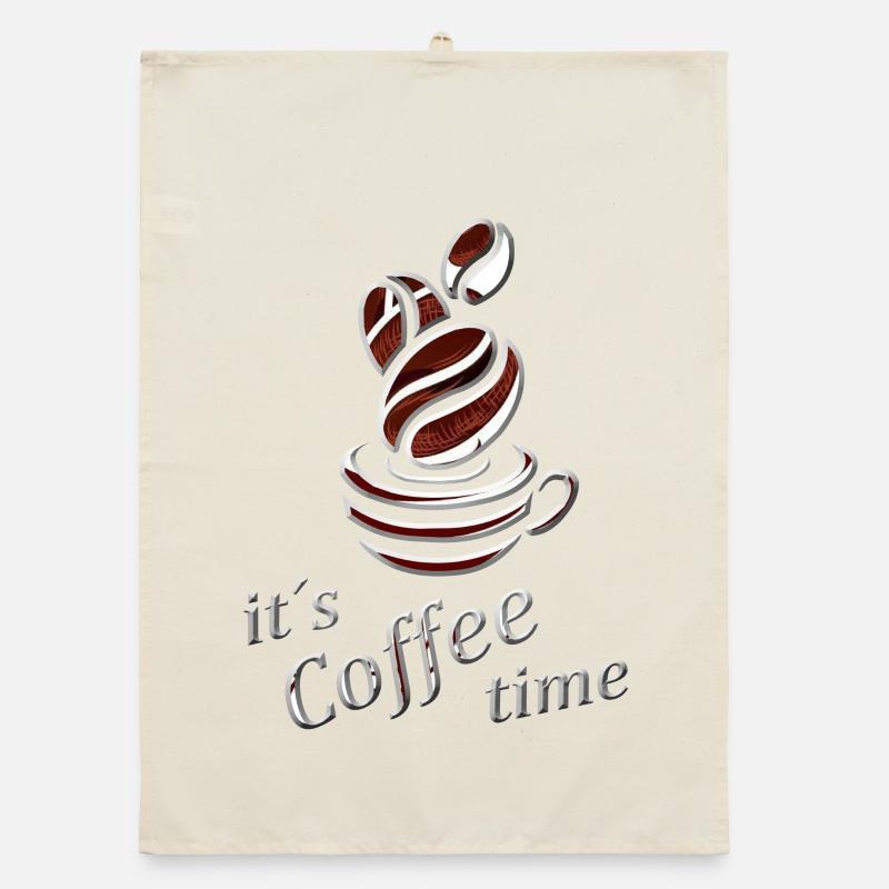 Kaffee Trinker Organic Geschirrtuch