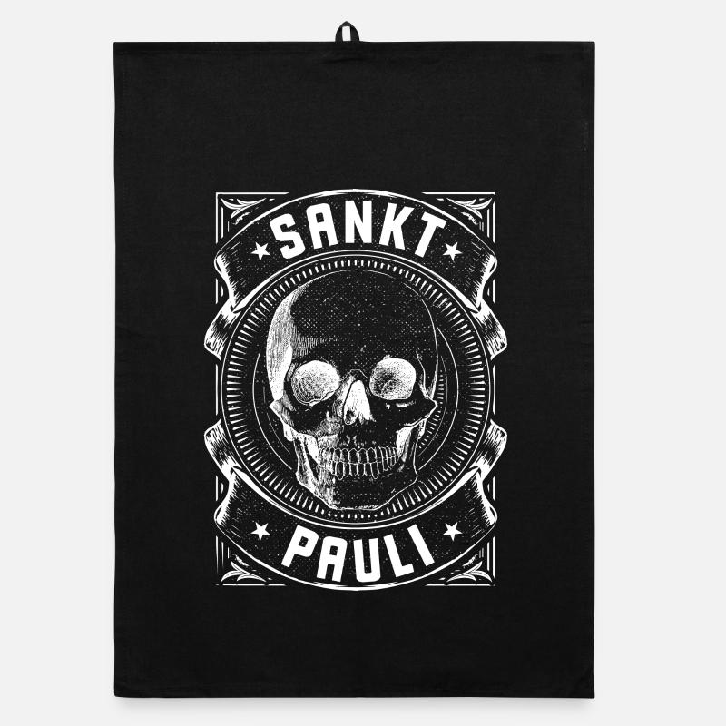 St. Pauli / Sankt Pauli / Hamburg Organic Geschirrtuch