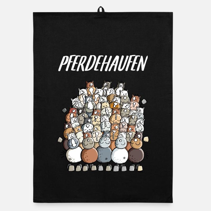 Mein Pferdehaufen Organic Geschirrtuch