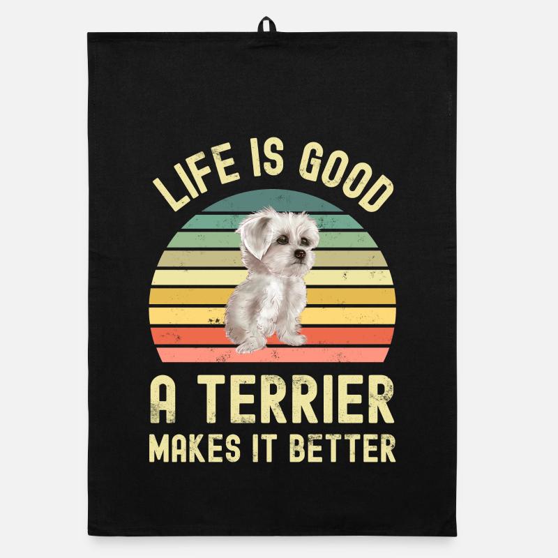 Terrier blanc des Highlands de l’Ouest Torchon bio