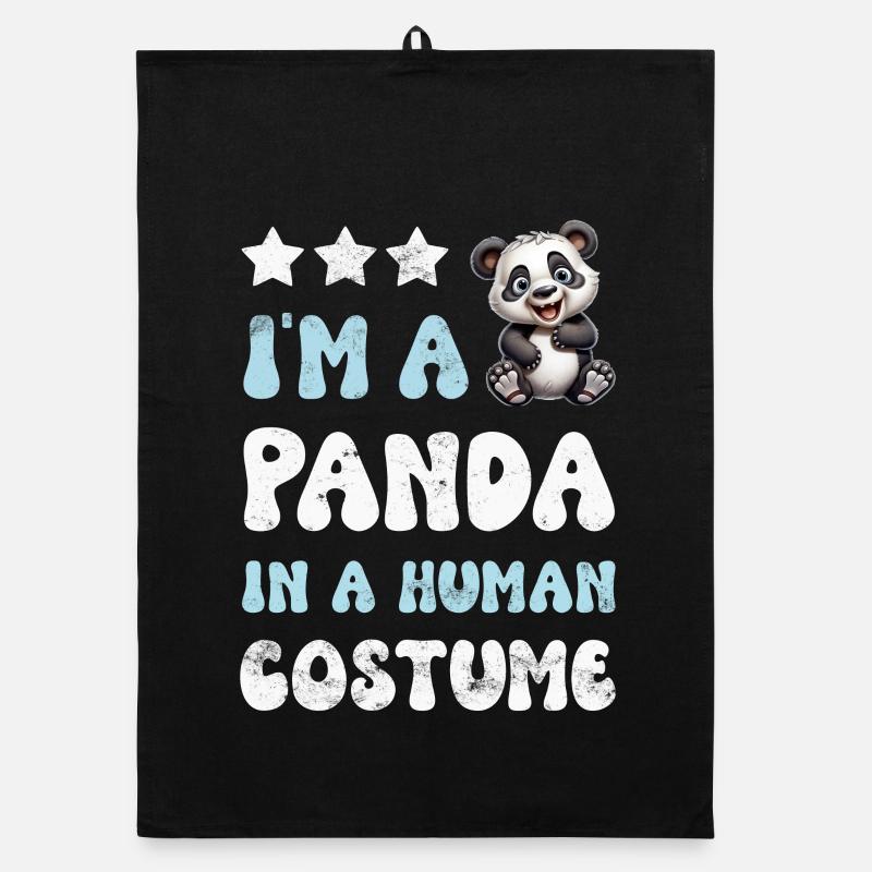 Panda Panda Ours Torchon bio