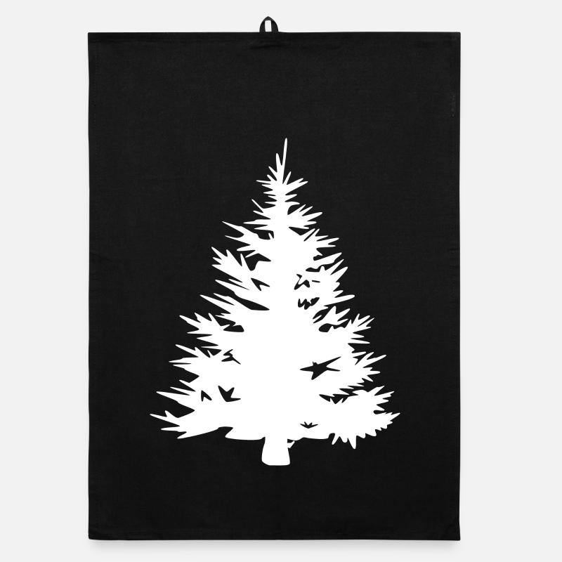 Fir Tree Icon Icon Forest Graphic Outdoor Organic dish towel