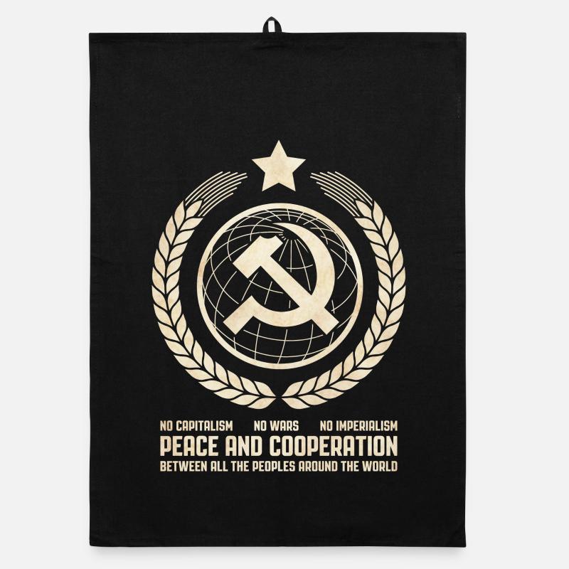 Communist internationalism Organic dish towel