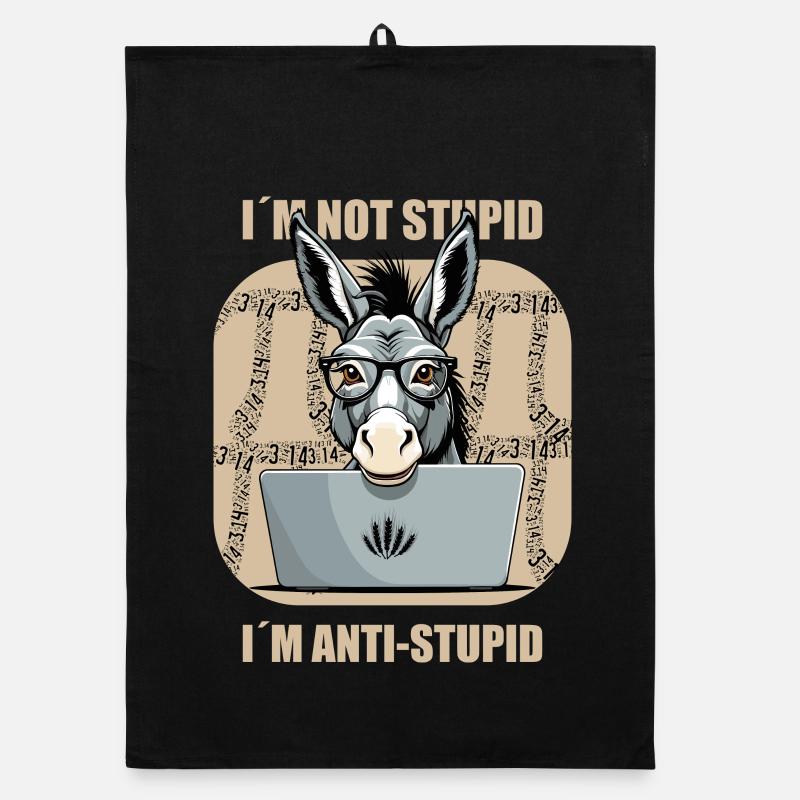 Smart Nerd Ass Organic dish towel