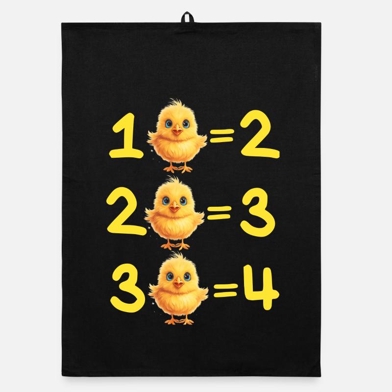 Mathematics, math, addition Organic dish towel