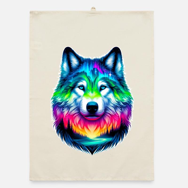 Wolf Organic Geschirrtuch