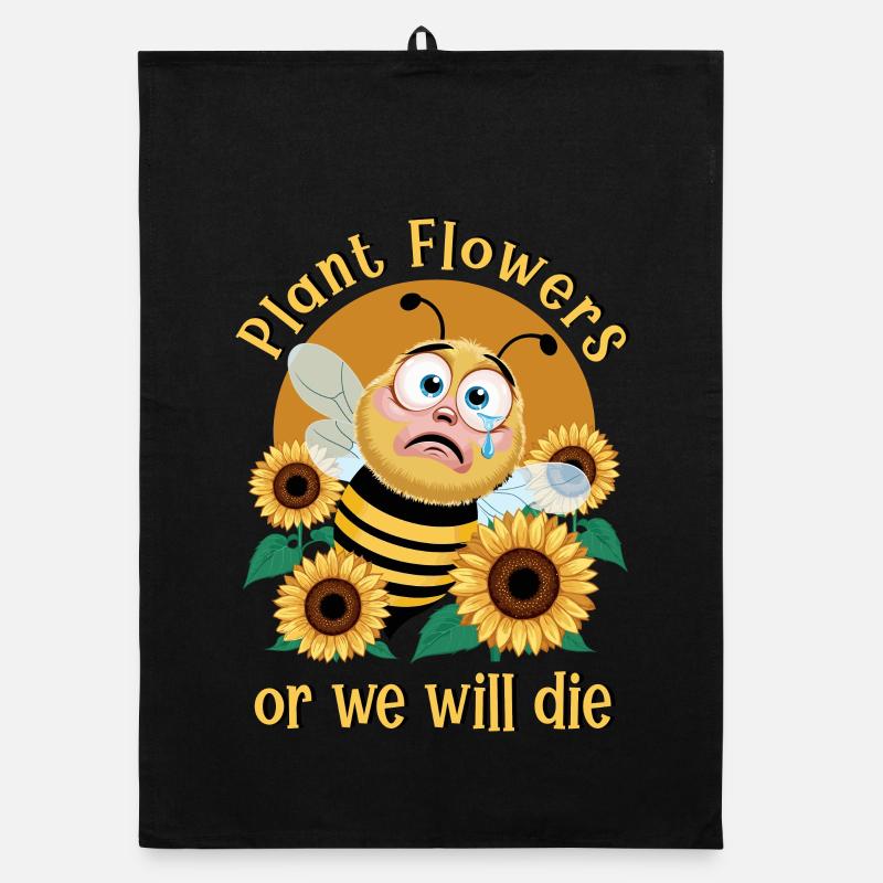 Bienen Retten Organic Geschirrtuch