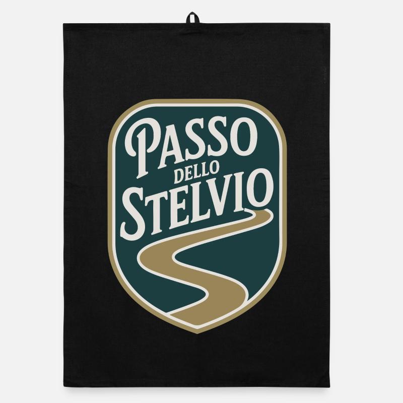 Passo dello Stelvio Cyclisme Torchon bio