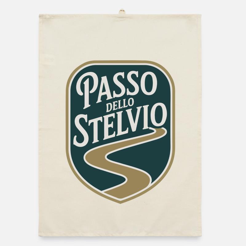 Passo dello Stelvio Cyclisme Torchon bio